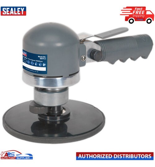 Sealey SA77 Orbital Air Sander Hook and Loop 150mm Metal Automotive